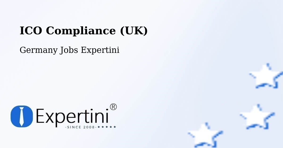 UK Data Protection & ICO Compliance – Moringen - Germany Jobs Expertini