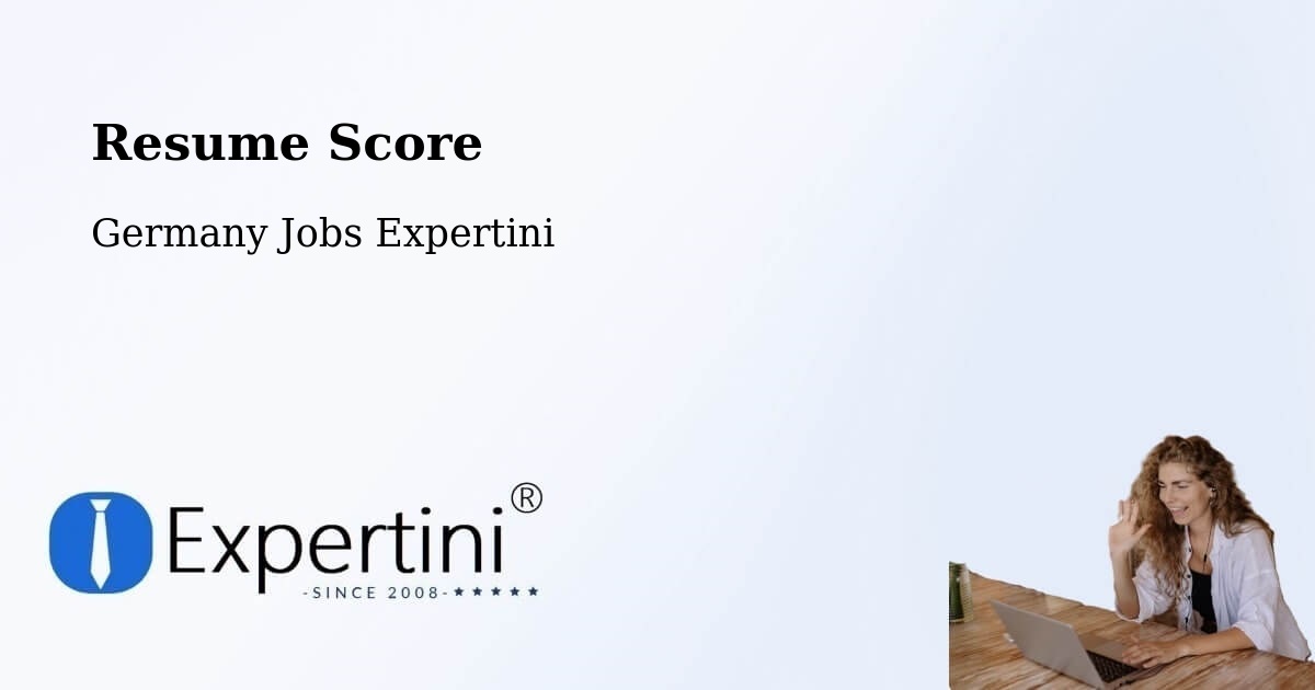 Resume Score & Job Description Match Tool – Moringen - Germany Jobs Expertini